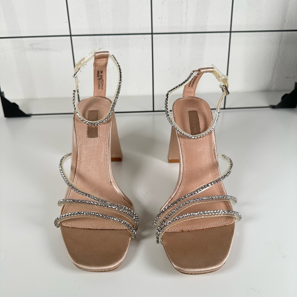 TOP SHOP BLOCK HEEL SIZE 8.5